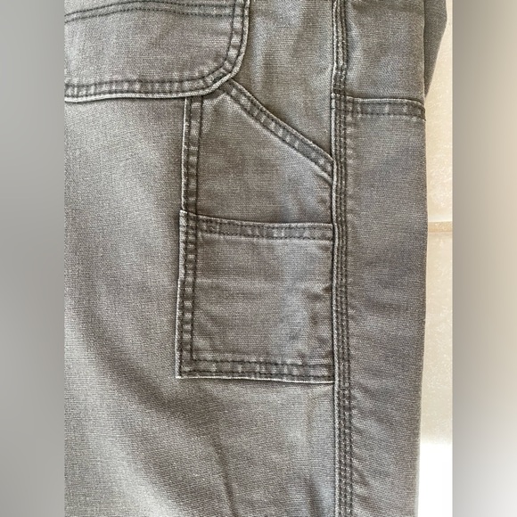 Carhartt Women's Straight Leg Jeans - sage green - Picture 5 of 6